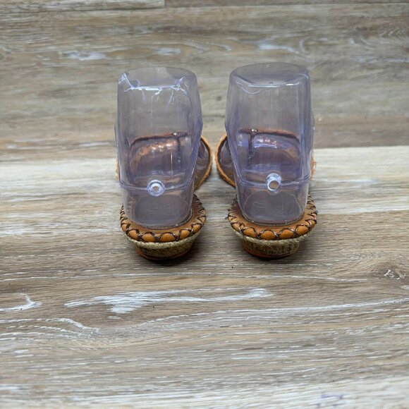 Cole Haan Leather Flip Flops Women's Size 6 - Picture 3 of 6